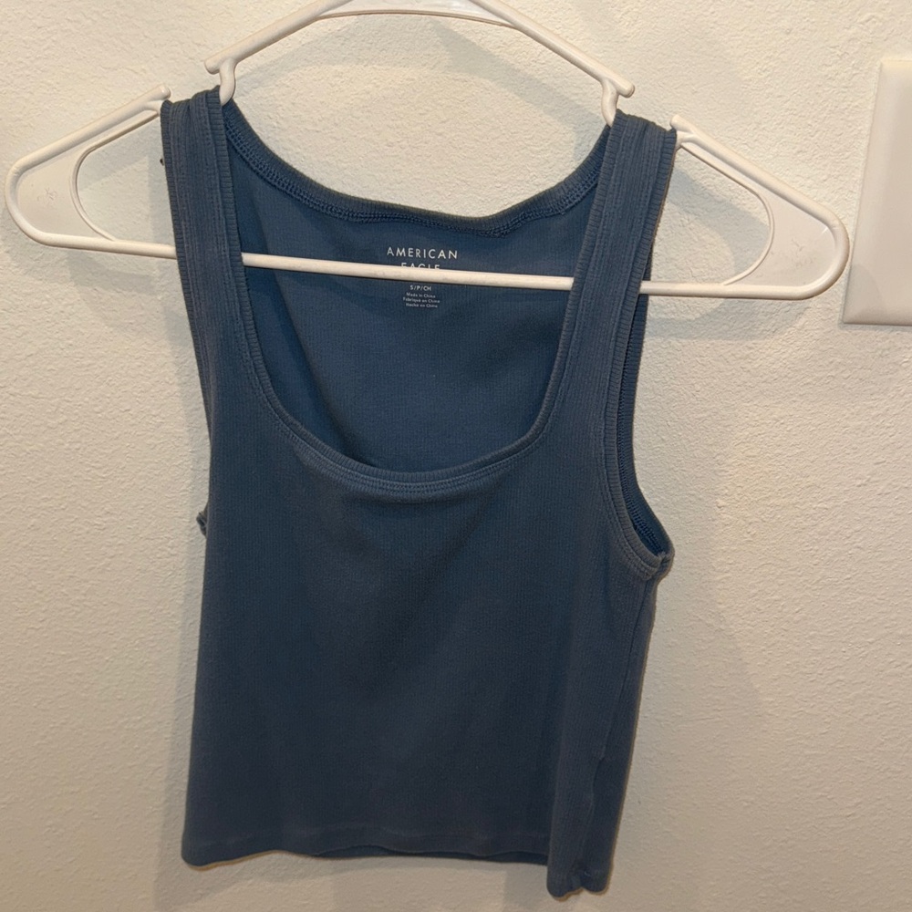 American Apparel Women's Dark Blue Tank Top